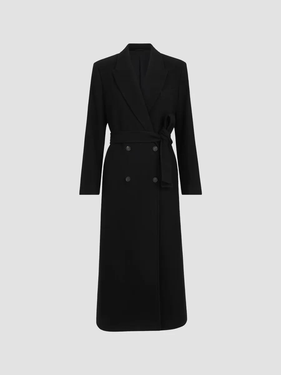 Lightweight Water-Resistant Cashmere Belted Coat by Brunello Cucinelli