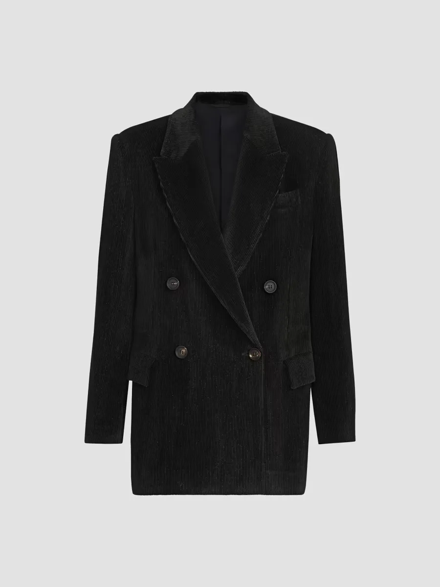 Sparkling Corduroy Blazer by Brunello Cucinelli