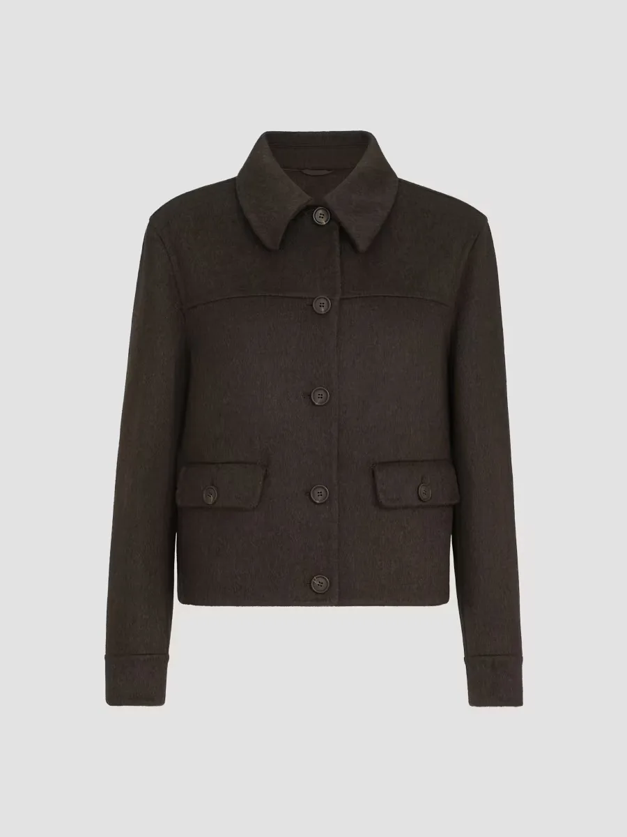 Hand-Crafted Outerwear Jacket by Brunello Cucinelli