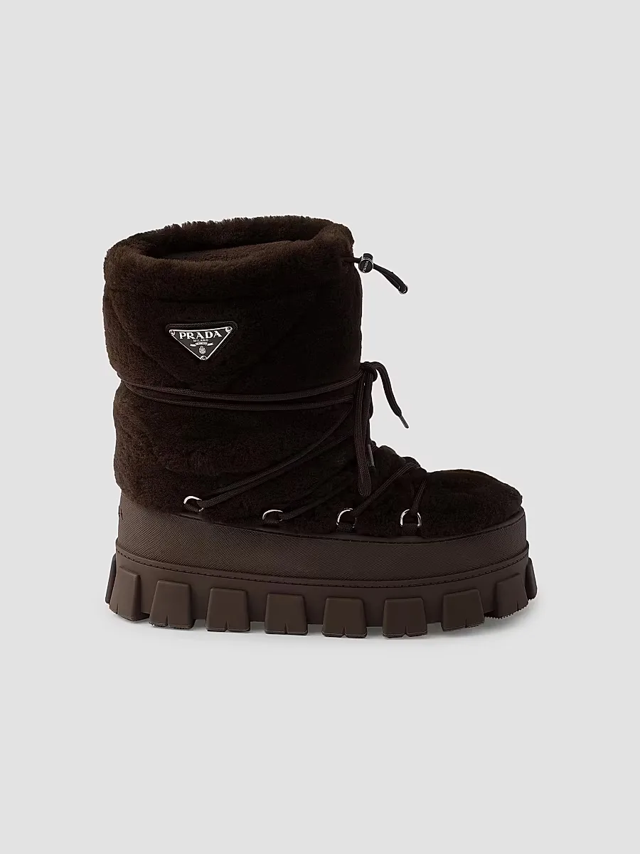 Shearling Après Ski Booties