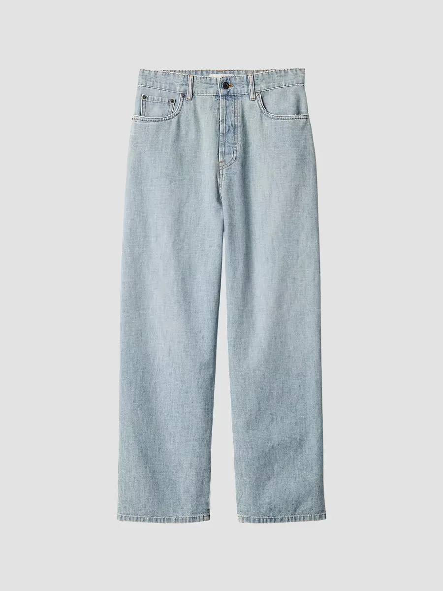 Chambray Jeans by Miu Miu