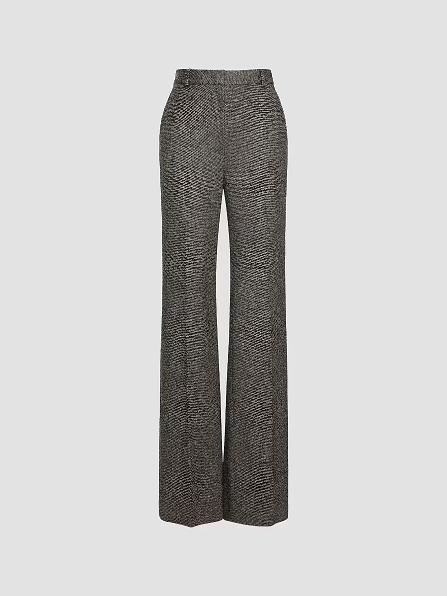 Flared Jacquard Jersey Trousers by Max Mara