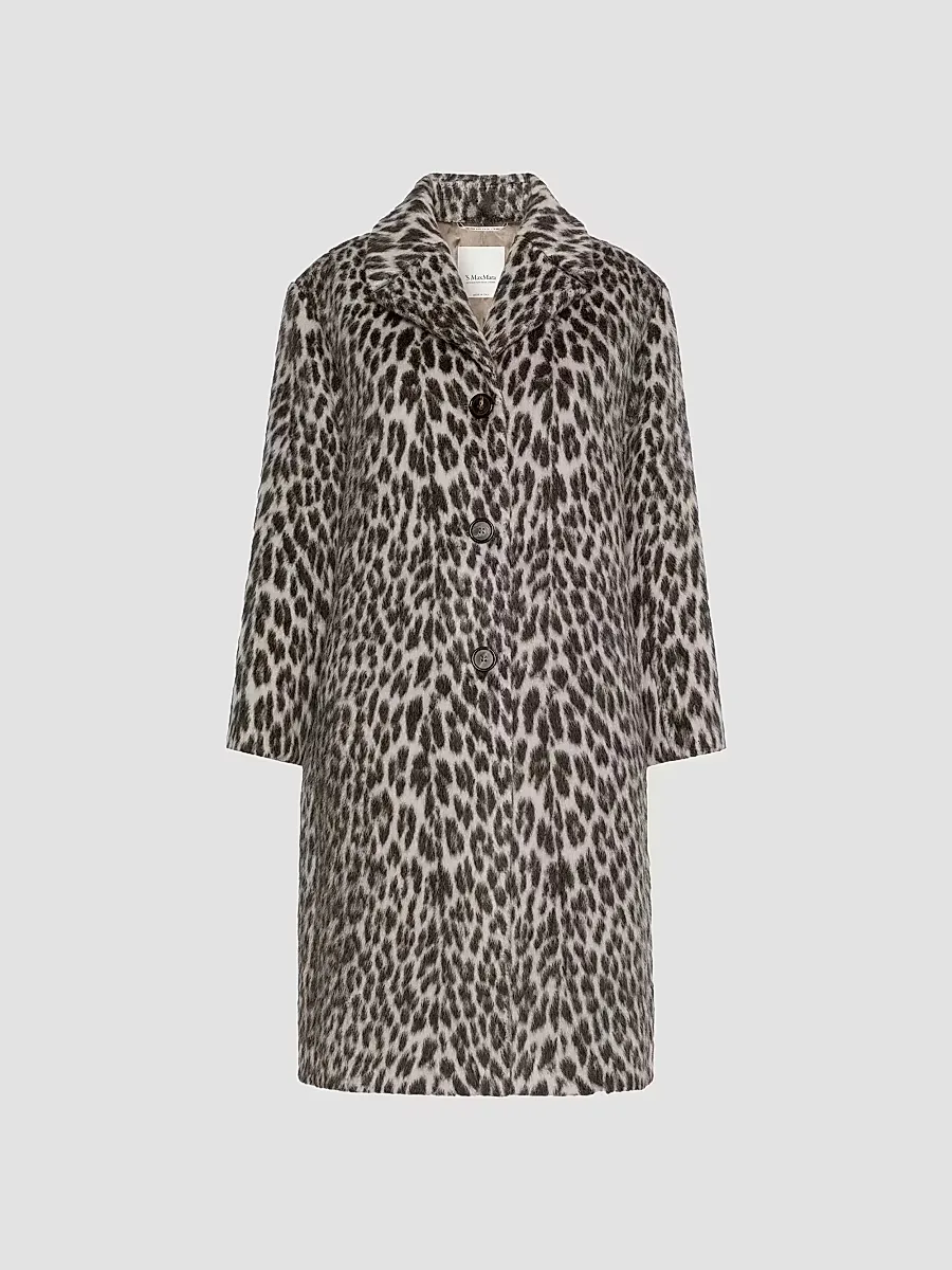 Soft Textured Jacquard Coat