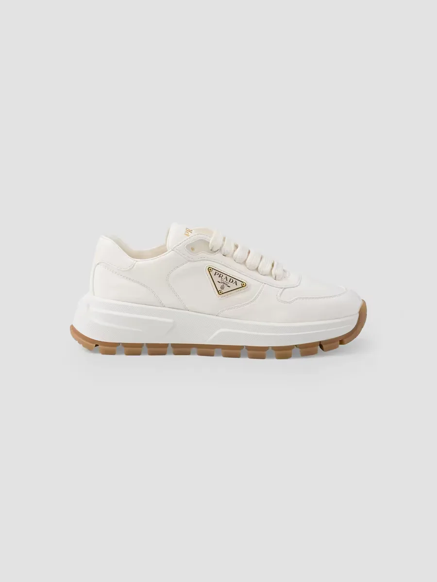 Prax 01 Leather Sneakers by Prada