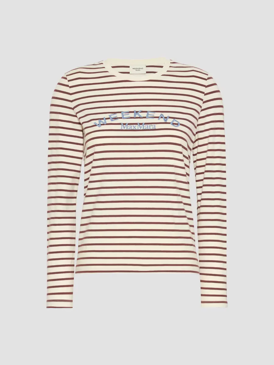 Weekend Max Mara Long Sleeved Jersey T-Shirt by Max Mara