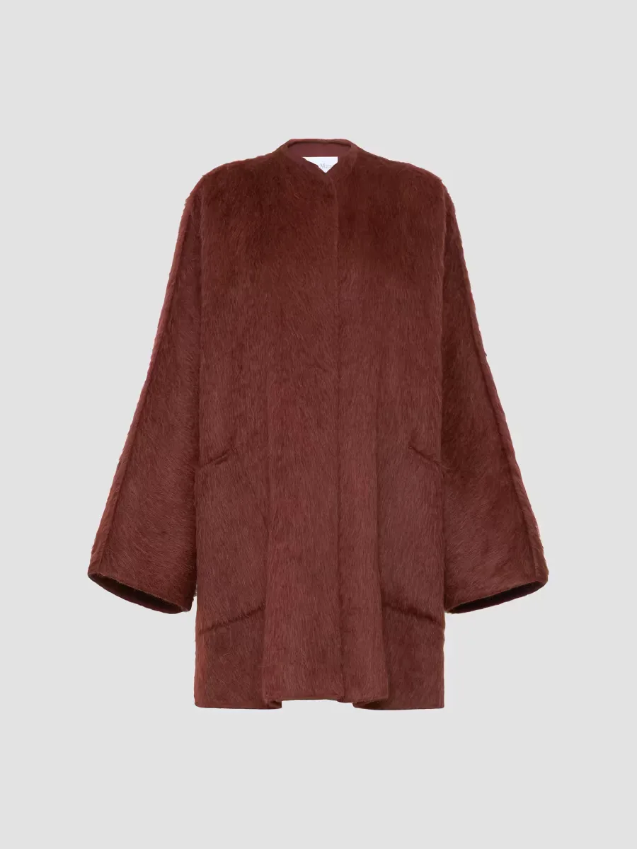 Short Alpaca and Wool Coat by Max Mara