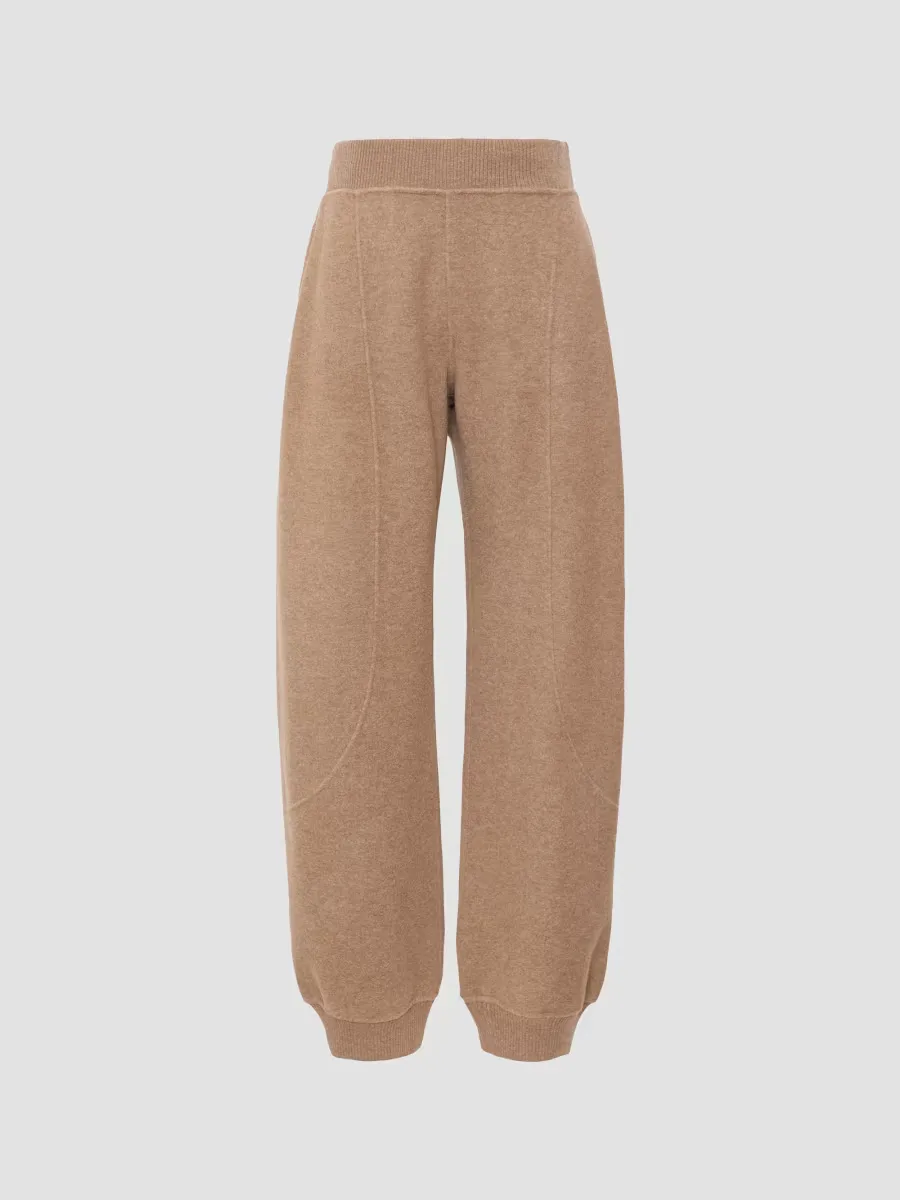 Wool and Cashmere Jogging Trousers by Max Mara