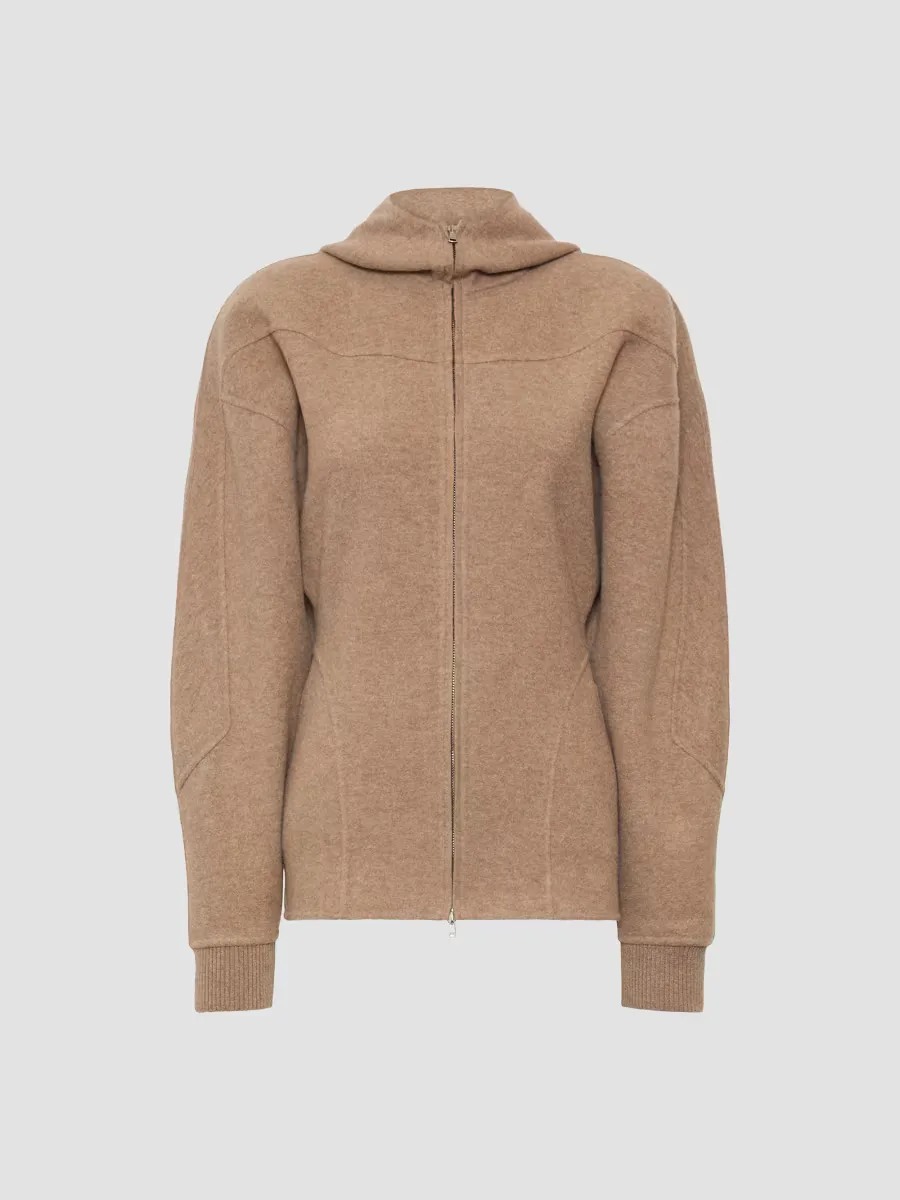 Wool and Cashmere Jersey Sweatshirt by Max Mara