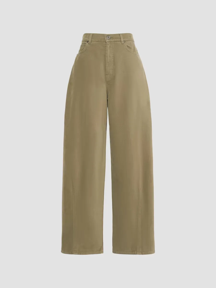 Weekend Max Mara Cotton Drill Jeans