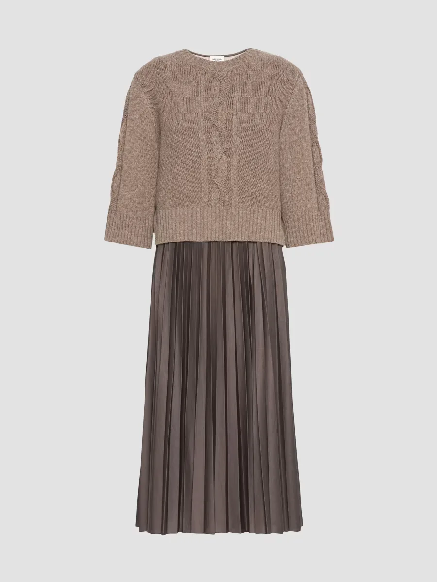 Weekend Max Mara Jersey Dress with a Wool Top by Max Mara