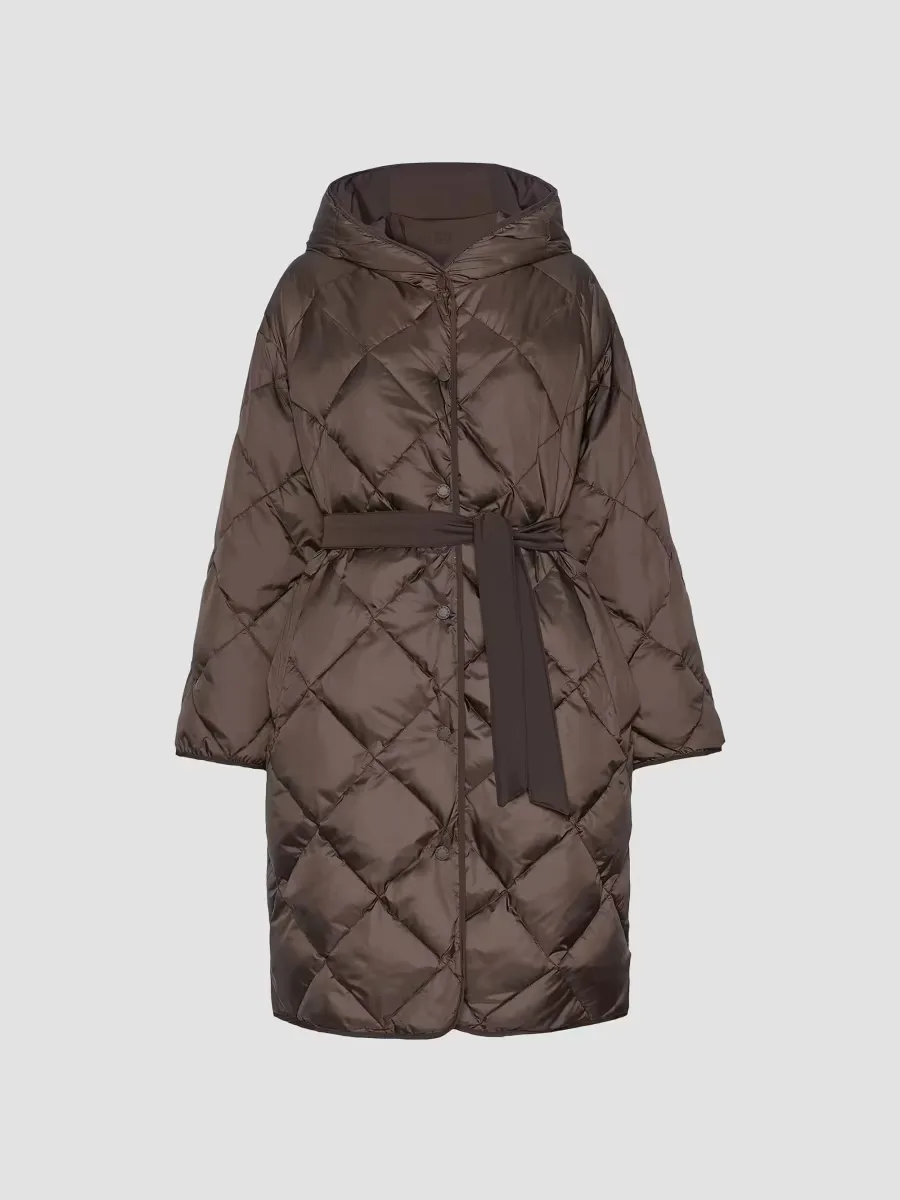 Weekend Max Mara Reversible Down Coat in Technical Twill by Max Mara