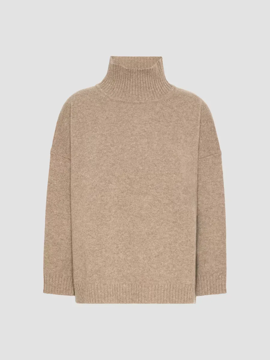 Weekend Max Mara Wool Knit Turtleneck Jumper