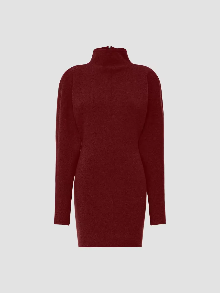 Short Wool and Cashmere Yarn Dress by Max Mara