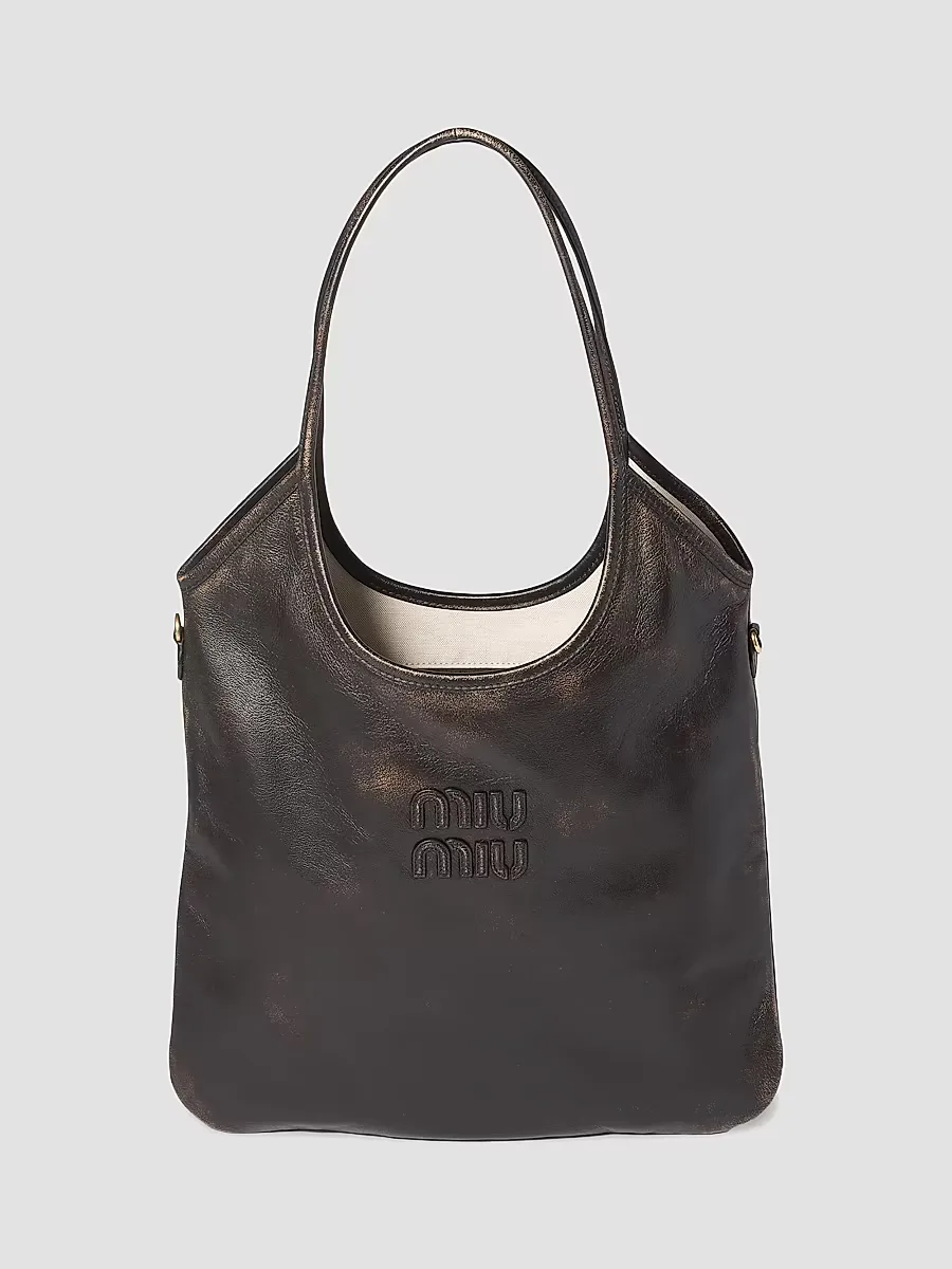 Ivy Leather Shoulder Bag