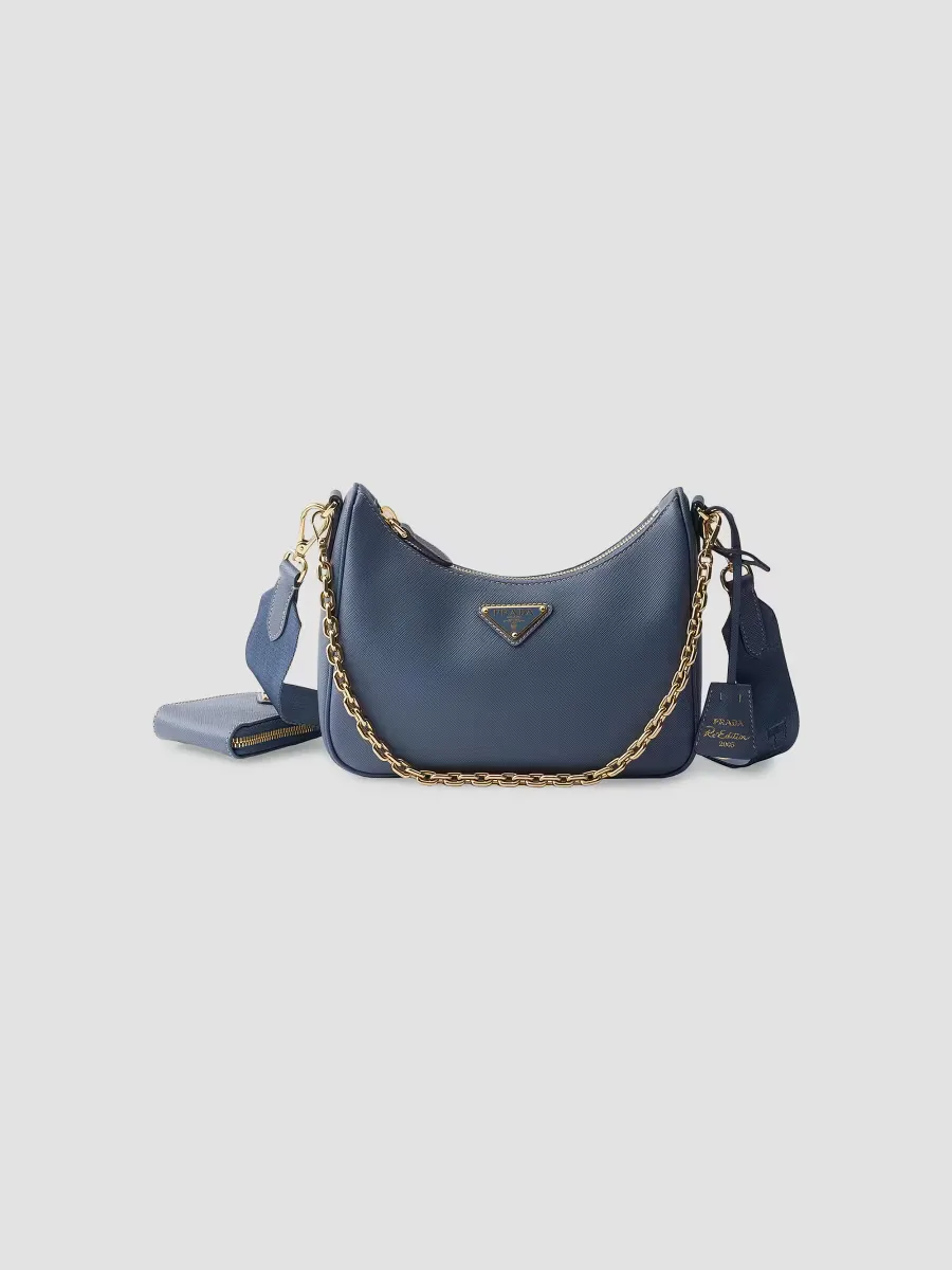 Re-Edition 2005 Saffiano Leather Shoulder Bag