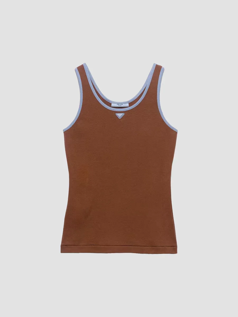 Old Cotton Tank Top by Prada