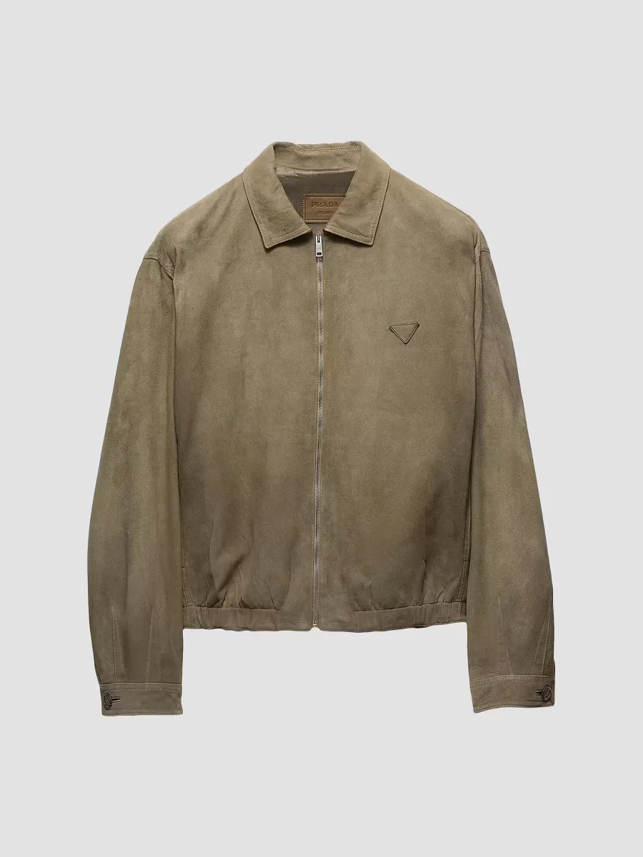 Suede Jacket by Prada