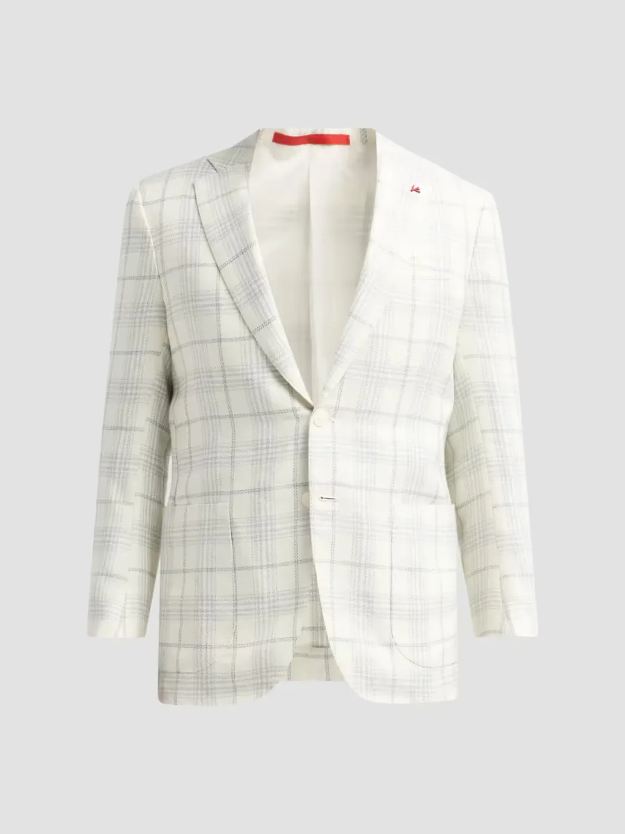 Tela Grossa Plaid Sport Coat by Isaia