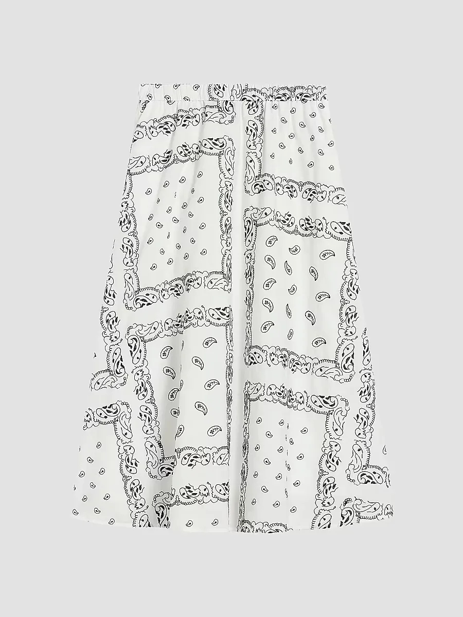 Weekend Max Mara Cotton Poplin Midi Skirt by Max Mara