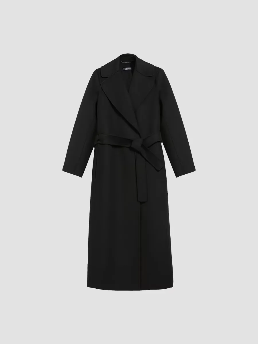 Poldo Wool Belted Wrap Coat