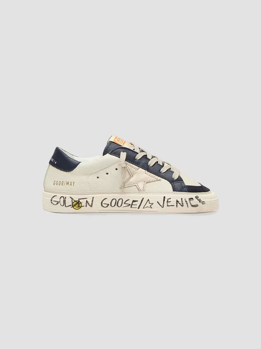 May Nabuk Low-Top Sneakers by Golden Goose