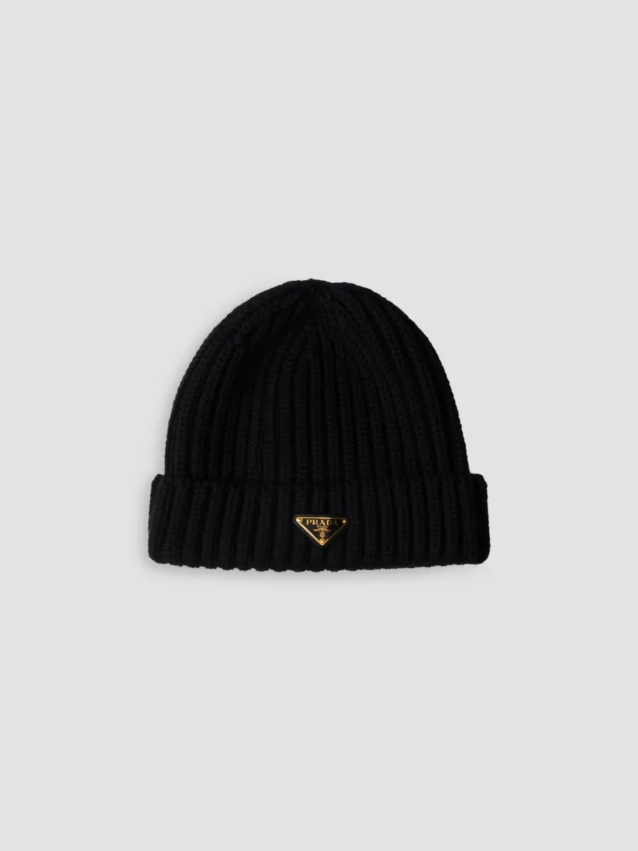 Wool Beanie by Prada