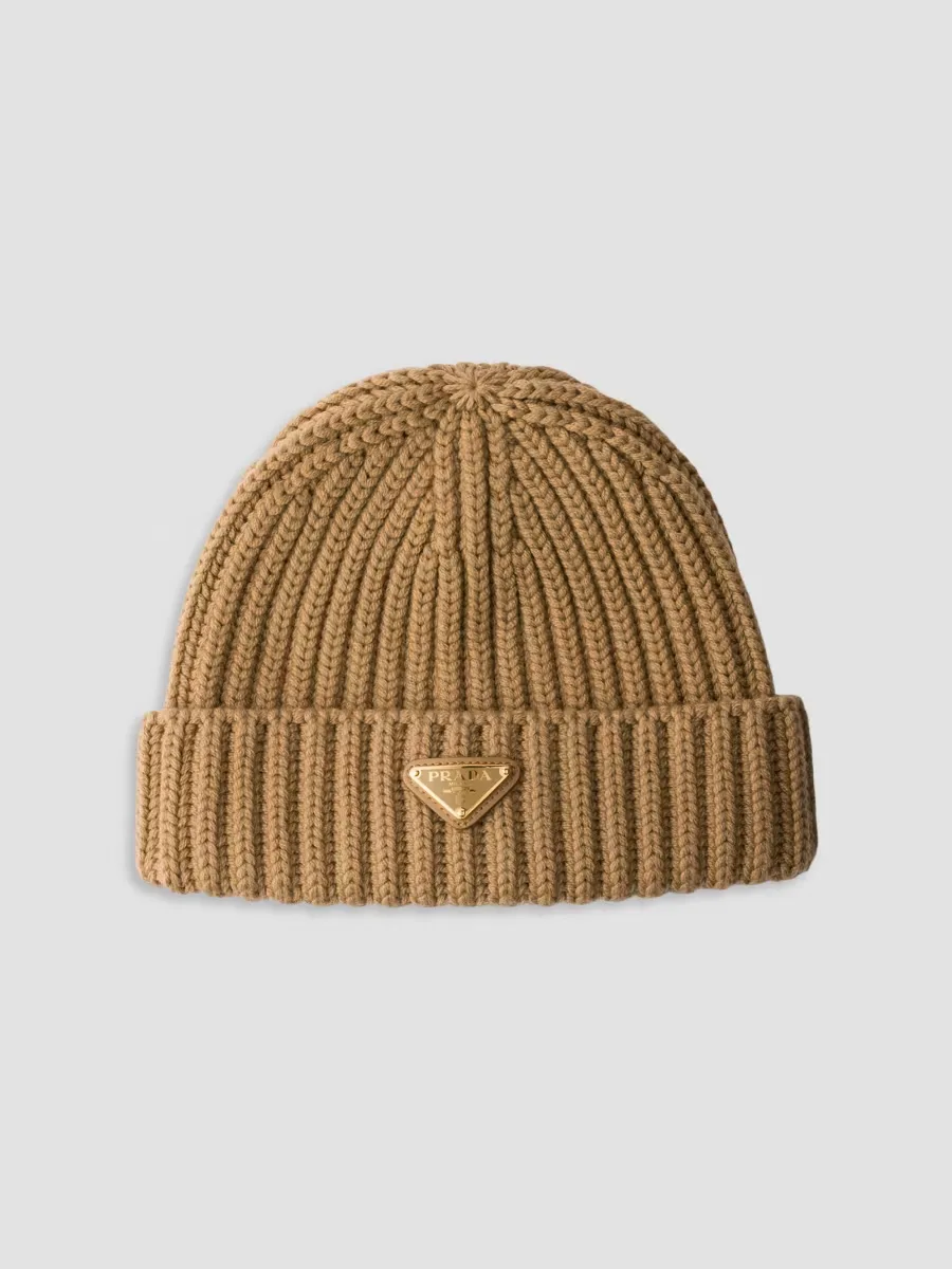 Wool Beanie by Prada