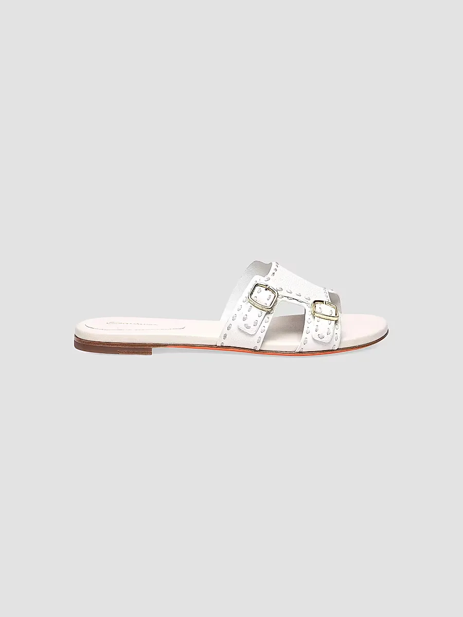 Leather Sandals by Santoni