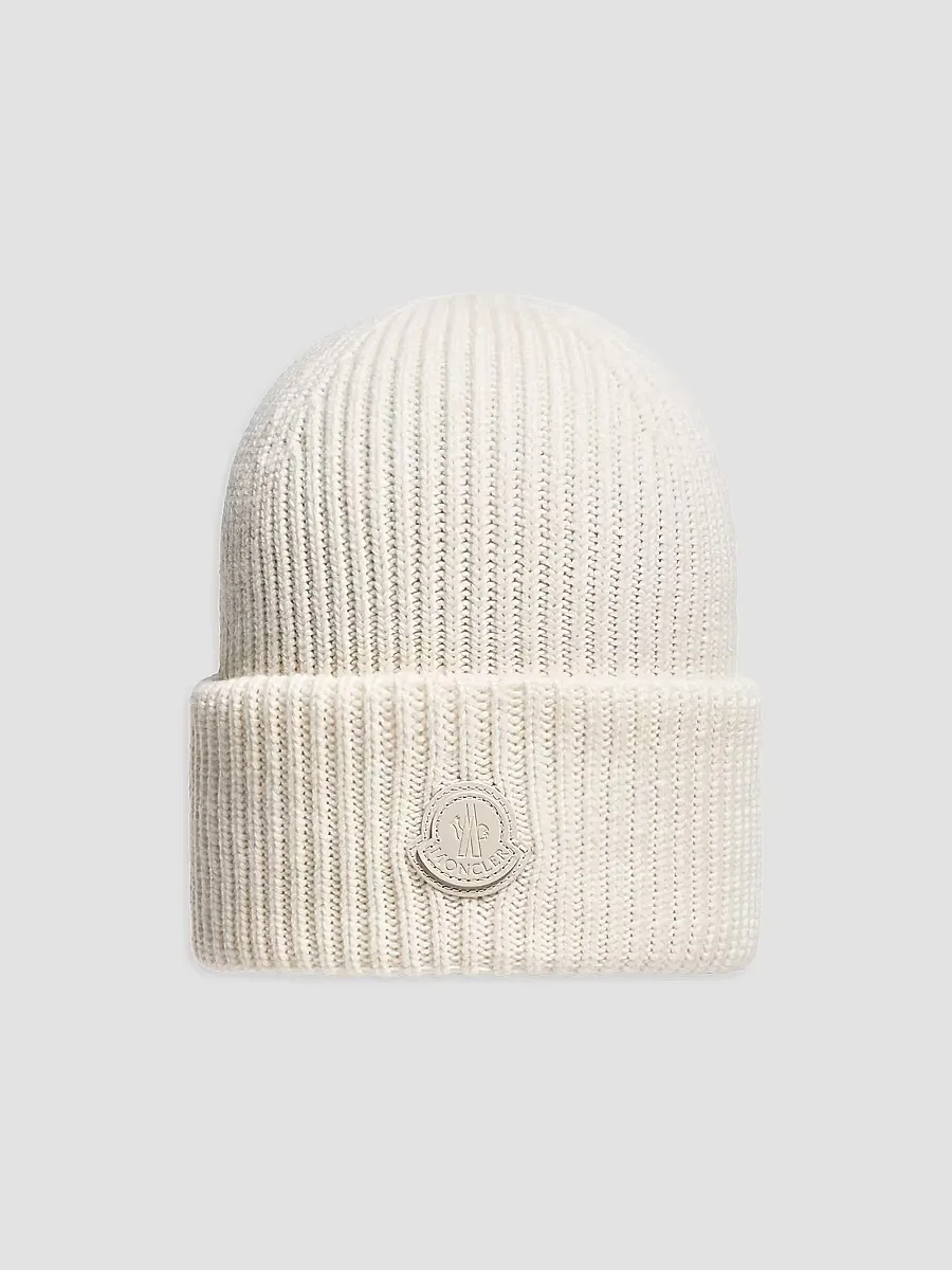 Beanie Hat in Cashmere by Moncler