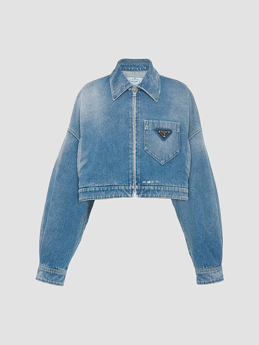 Cropped Denim Jacket