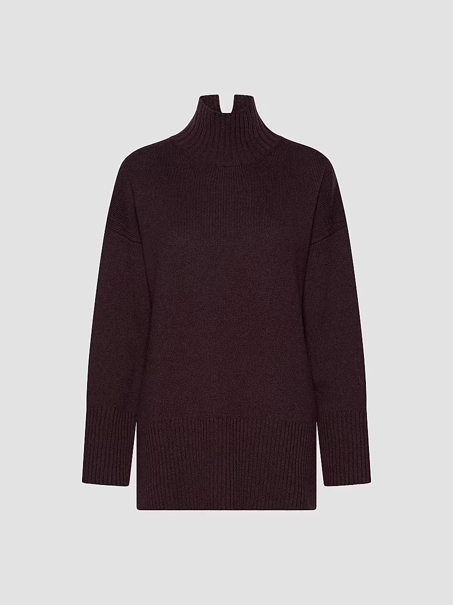 Pure Wool Mock Polo Neck Jumper by Marella