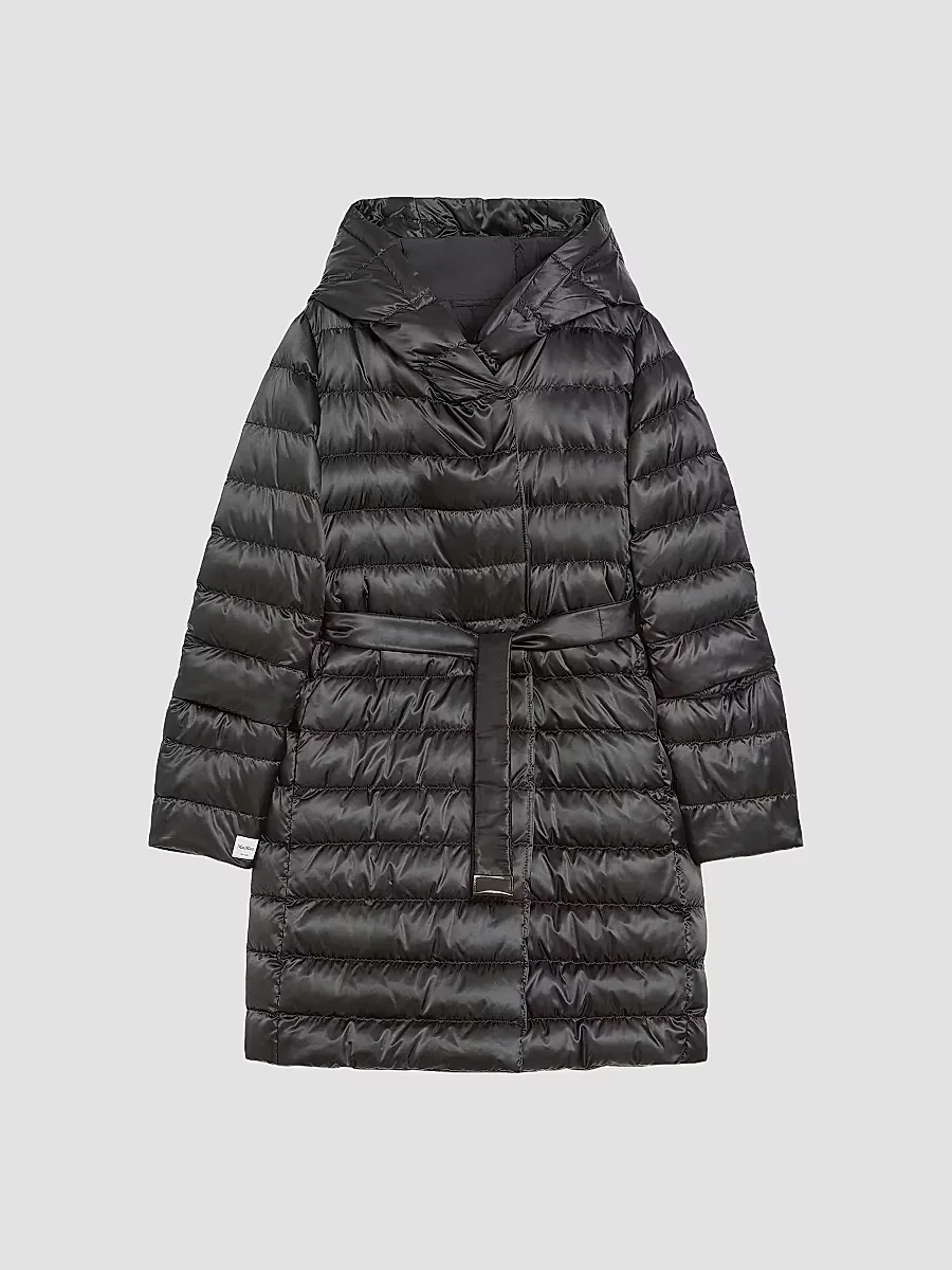 Reversible Down Jacket in Water Repellent Satin