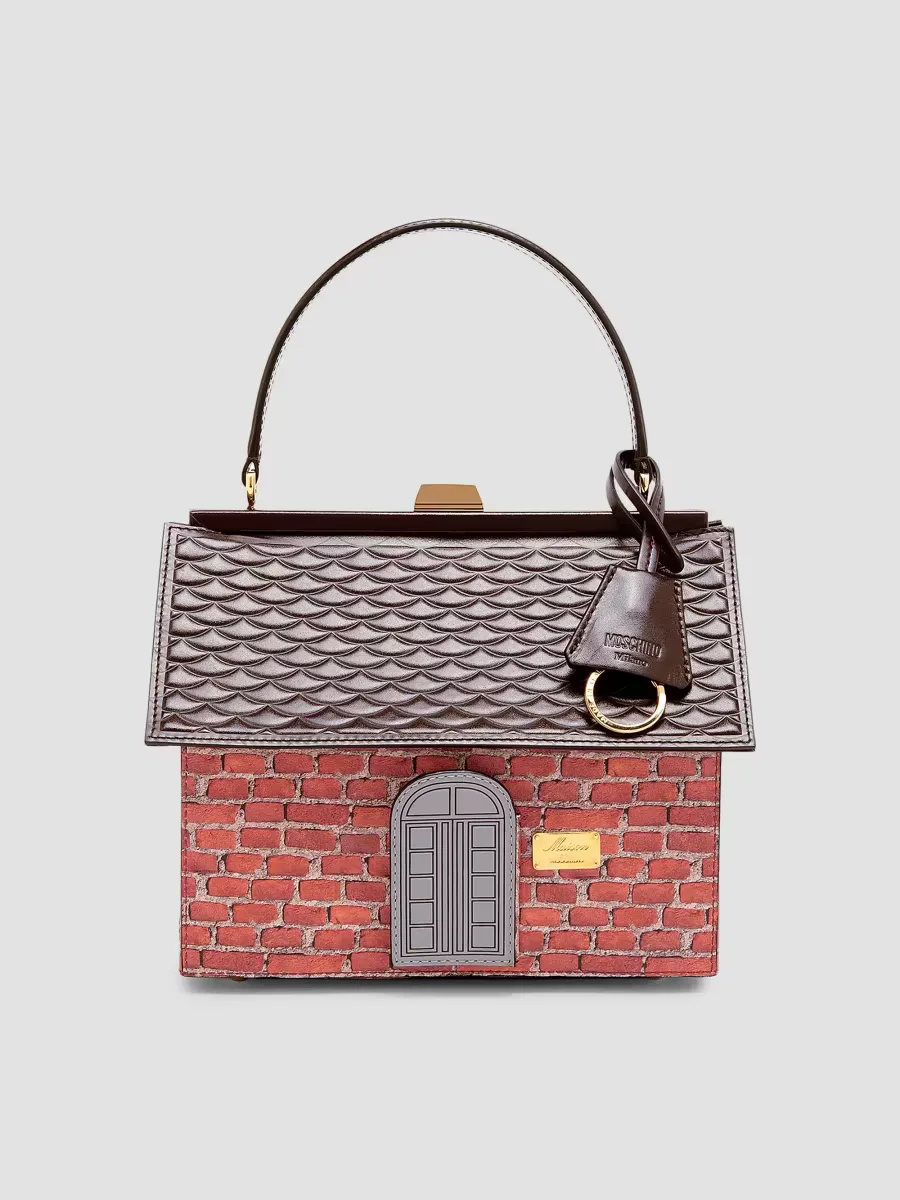 House Top Handle Bag by Moschino