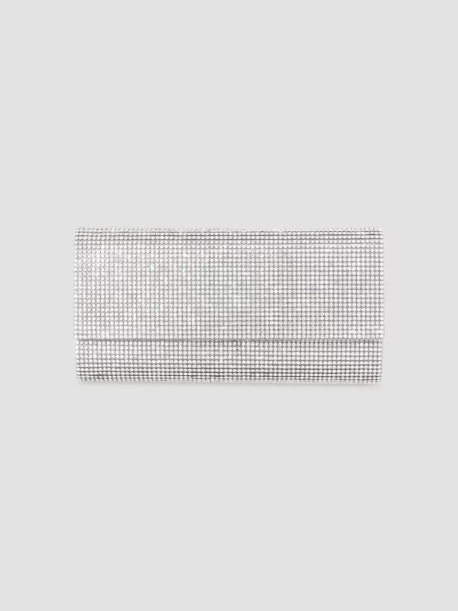 Perry Crystal-Embellished Clutch-On-Chain