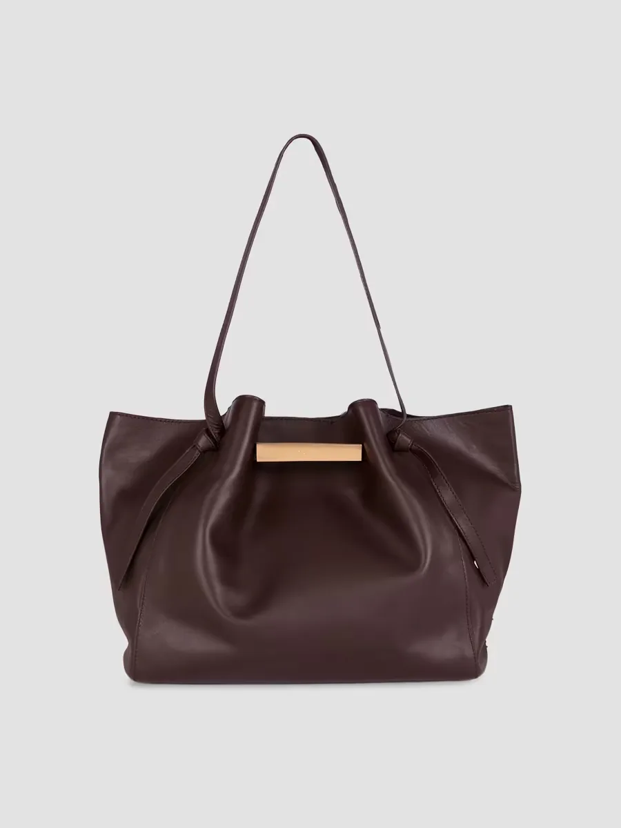 Manhattan Leather Tote Bag