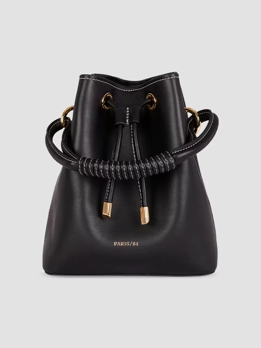 Studio Leather Bucket Bag