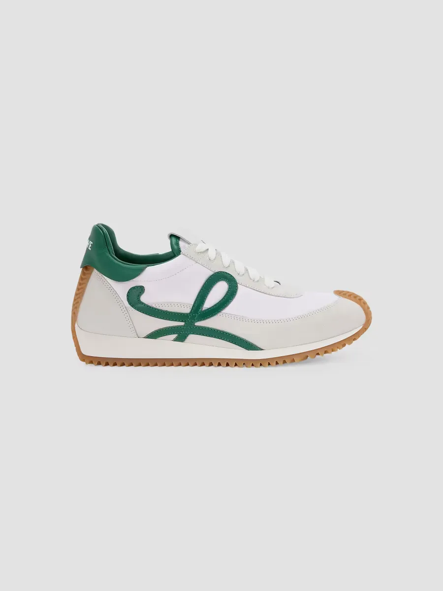 Flow Runner 2.0 Leather & Suede Low-Top Sneakers by LOEWE
