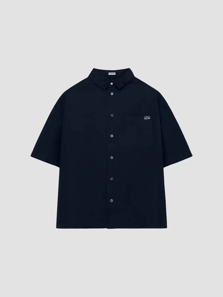 Anagram Pocket Short-Sleeve Shirt by LOEWE