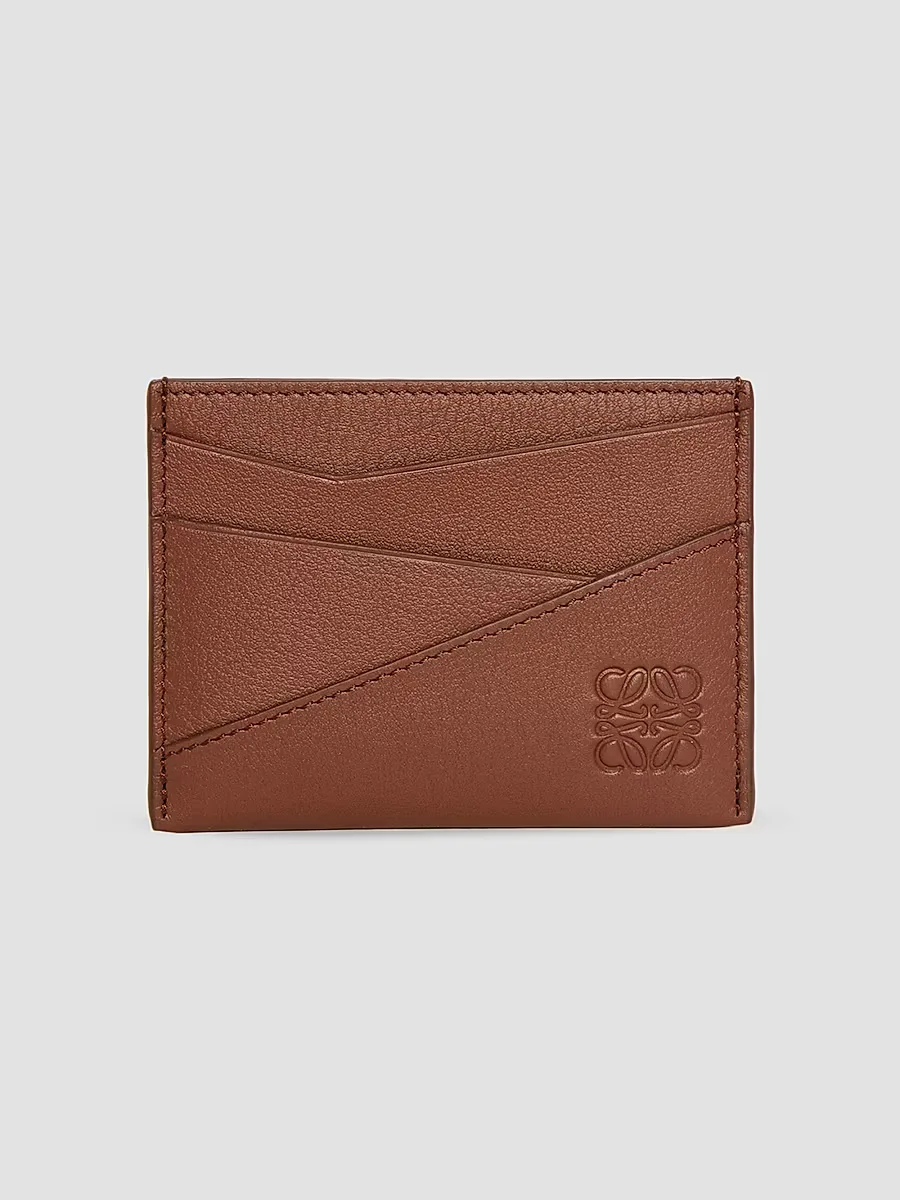 Puzzle Edge Leather Card Case by LOEWE