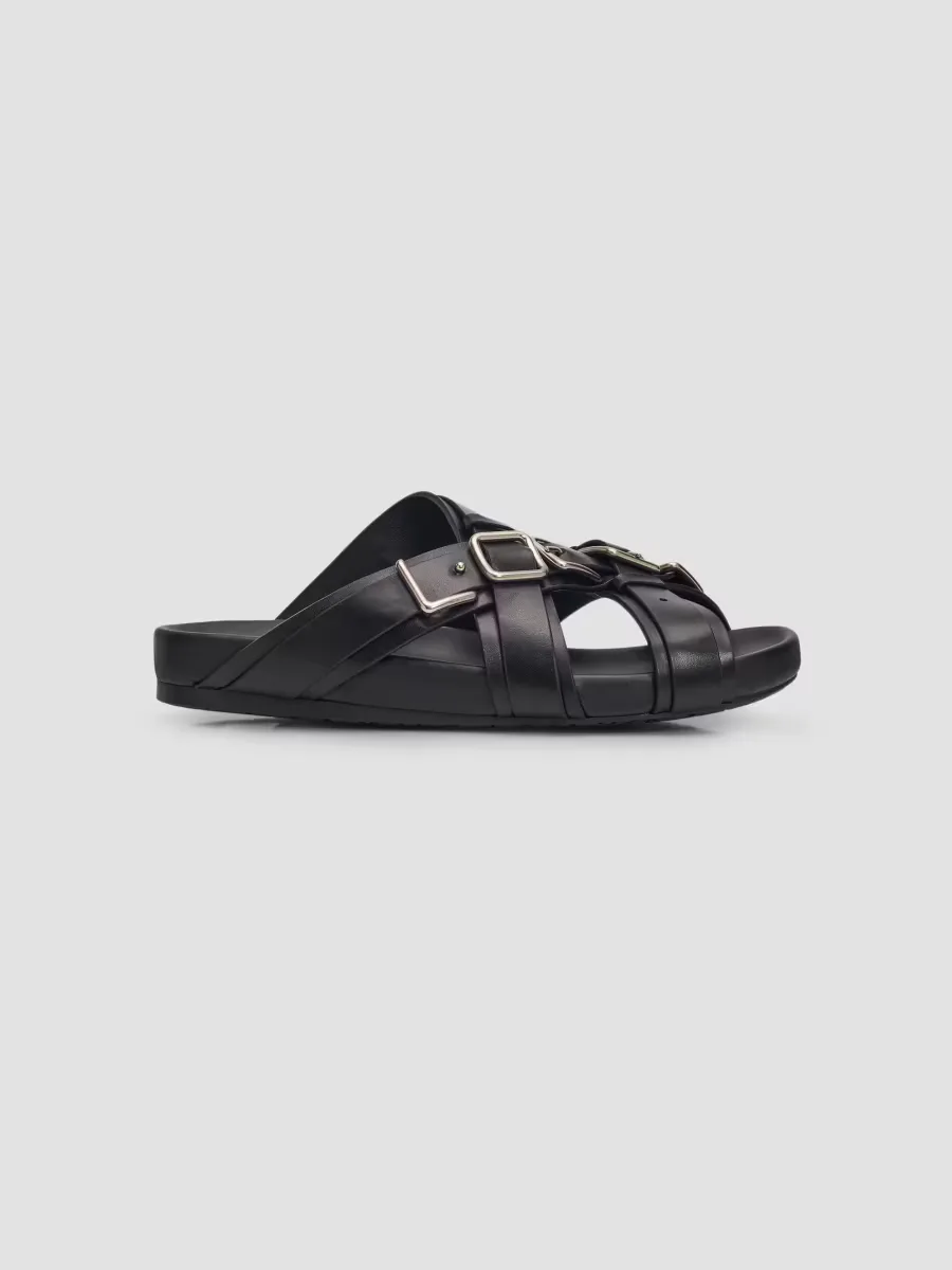 Type Fussbett Leather Sandals