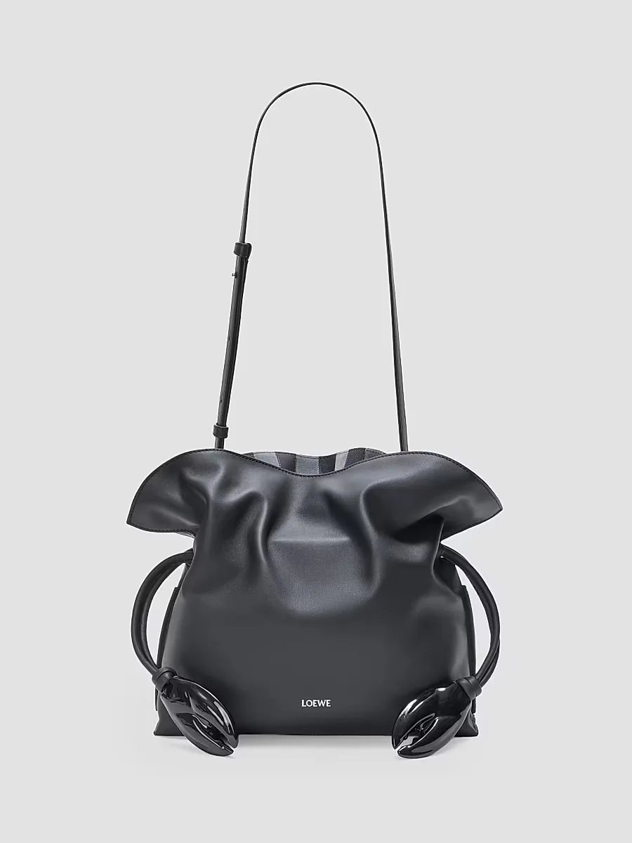LOEWE x Cosima Von Bonin Flamenco Leather Clutch by LOEWE