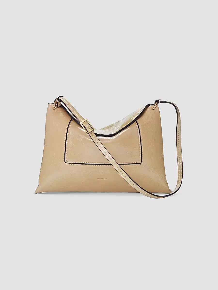 Penelope Leather Slouch Bag by Wandler