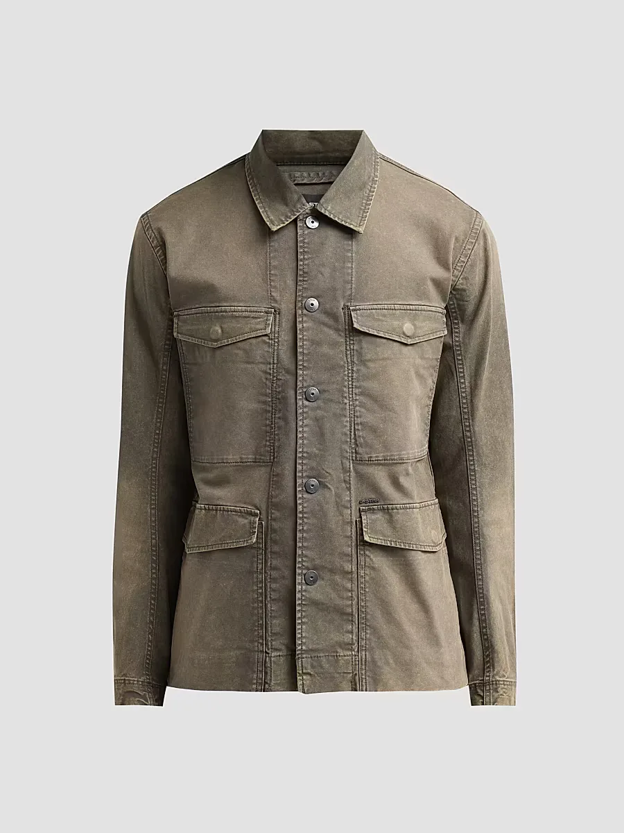 4-Pocket Cotton Twill Overshirt by G-Star