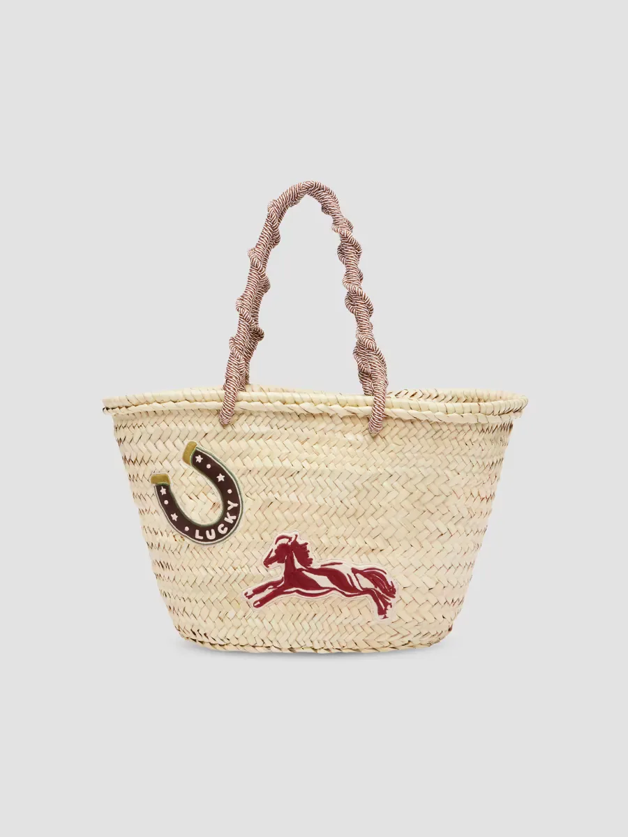 Ace Midi Macrame Tote Bag by ALMAIS