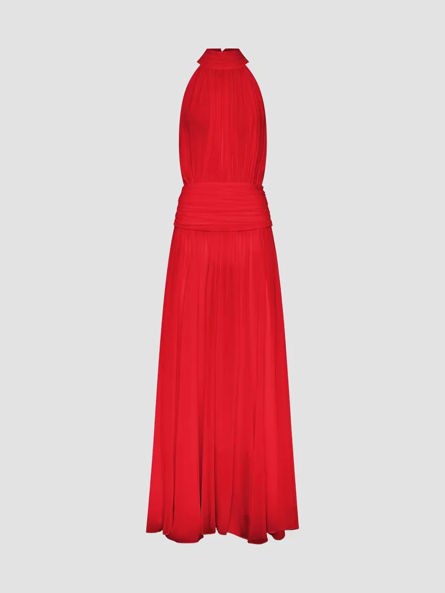 Nicholas the Label Tessa Pleated Maxi Dress