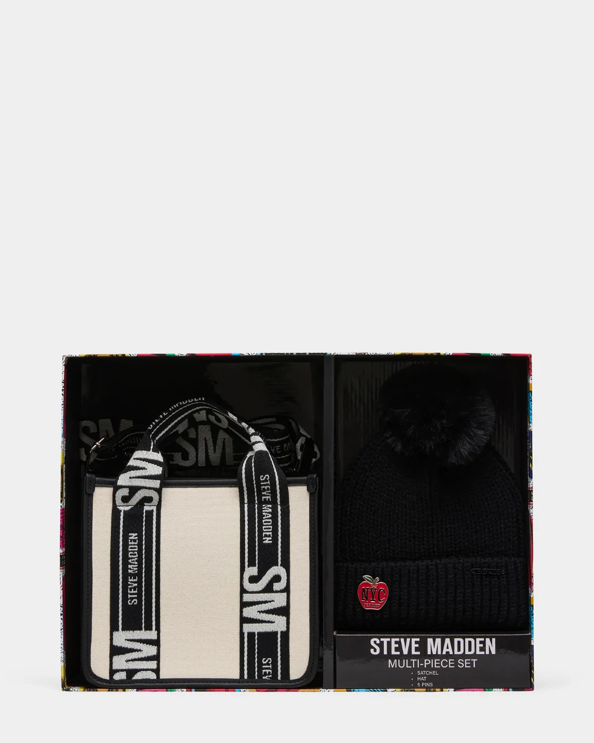 Webber Hat Box Gift Set by Steve Madden