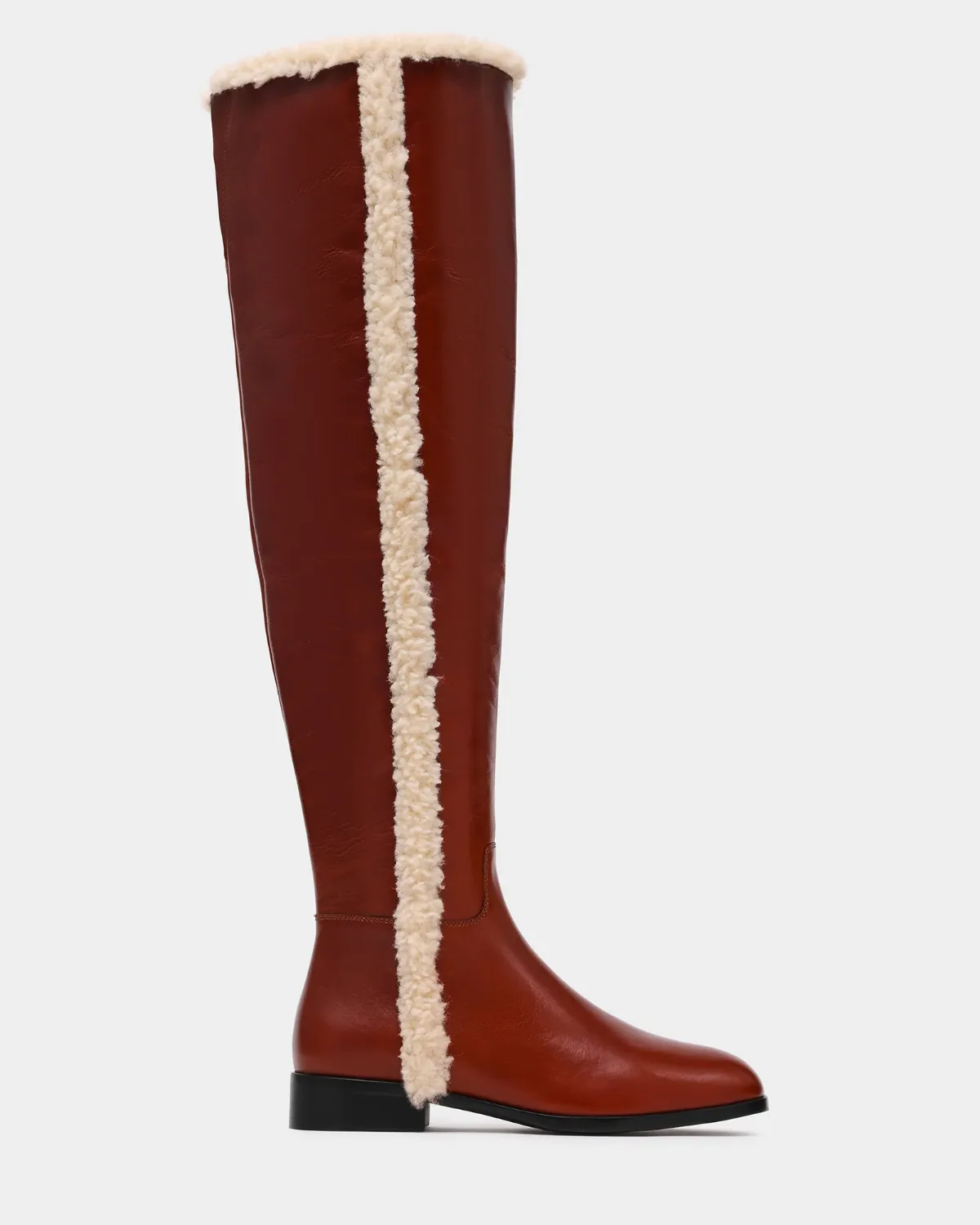 Canter Faux Fur Boots - Leather by Steve Madden