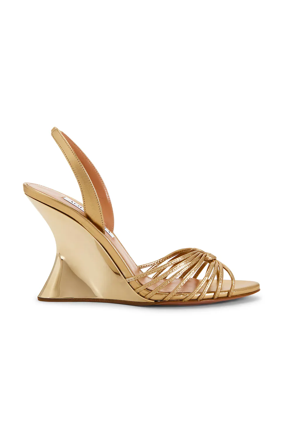 Serenity Nappa 95 Wedge Sandal by Aquazzura