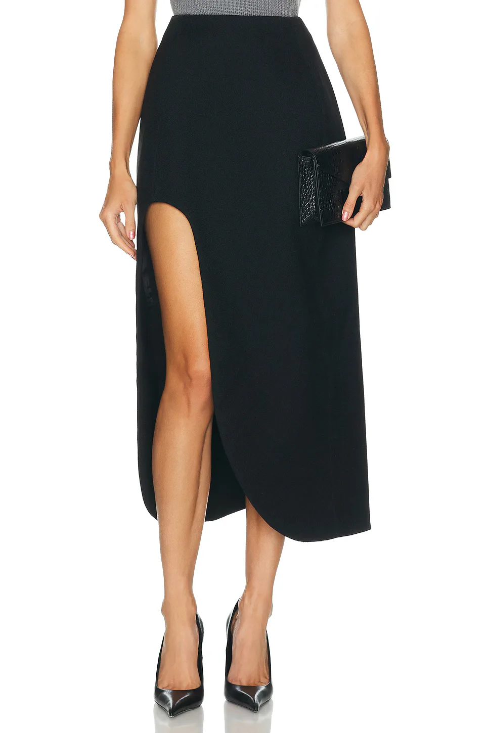 Sculptural Midi Skirt by Jil Sander