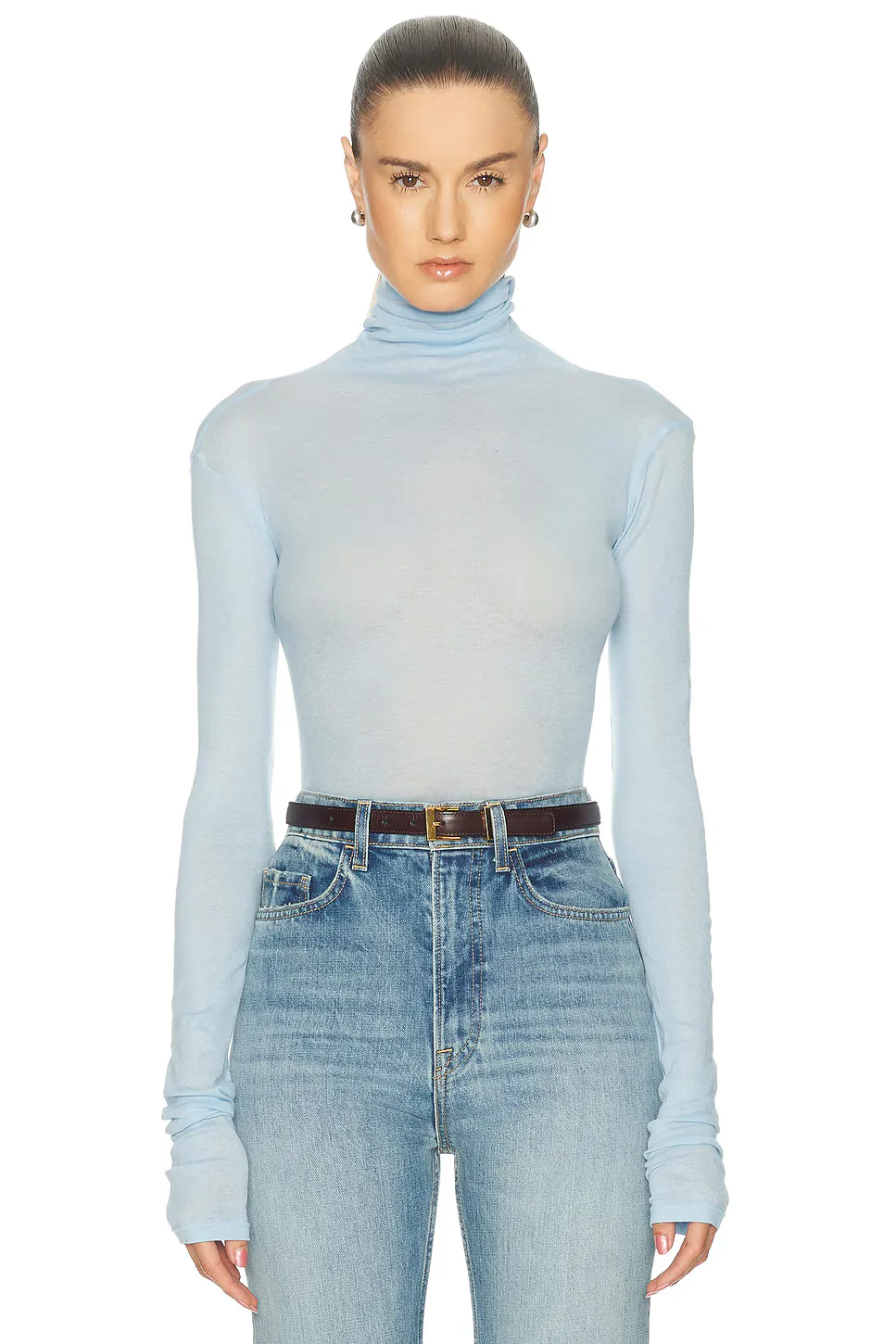 Massachusetts Turtleneck Top by American Vintage